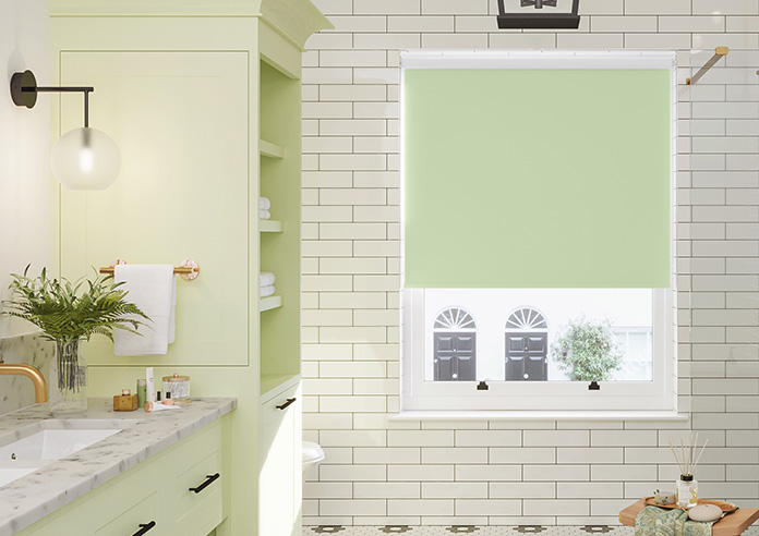 Rimini (Blackout), Mint - Twist&Fit Roller Blind - Image 3